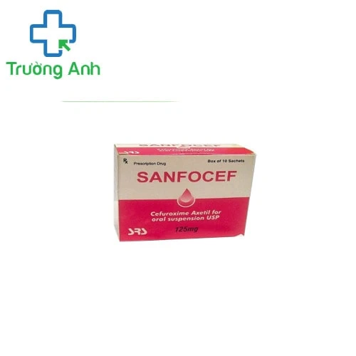 Sanfocef 125mg - Thuốc chống viêm hiệu quả