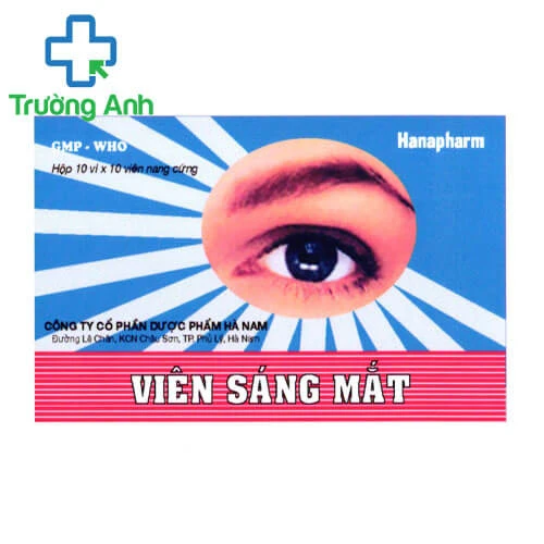 Viên sáng mắt Hanapharm (viên nang) - Giúp bổ mắt, cải thiện thị lực hiệu quả