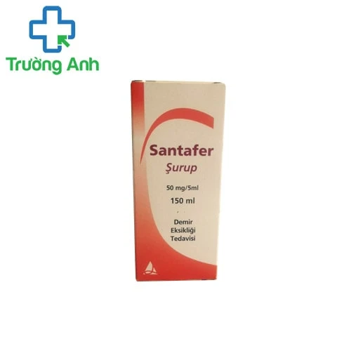 Santafer Siro (150ml) - Thuốc bổ sung sắt hiệu quả của Thổ Nhĩ Kỳ