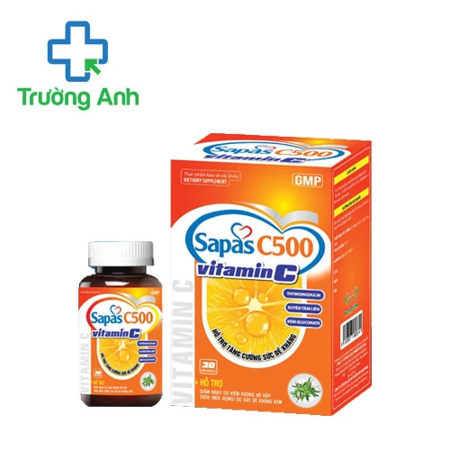 Sapas C500 - Hỗ trợ tăng cường sức đề kháng hiệu quả
