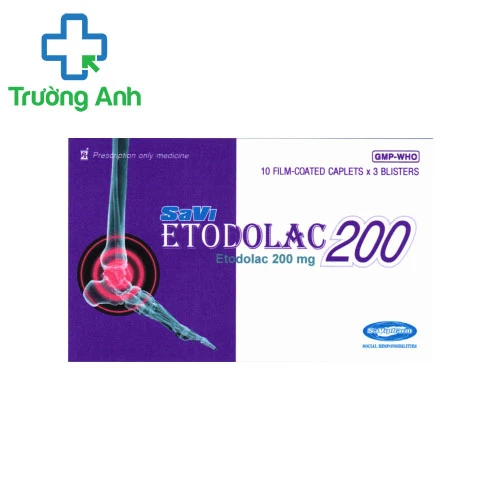 Savi Etodolac 200 - Thuốc điều trị viêm xương khớp hiệu quả