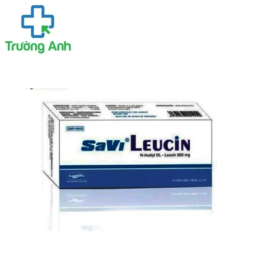 Savi Leucin 500mg - Thuốc điều trị chóng mặt hiệu quả