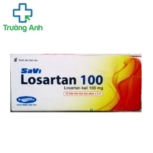 SaVi Losartan 100 - Thuốc điều trị cao huyết áp hiệu quả