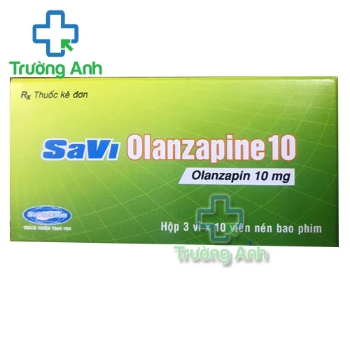 SaVi Olanzapine 10 - Thuốc điều trị tâm thần phân liệt hiệu quả