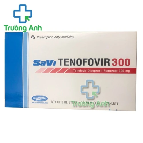 Savi Tenofovir 300mg - Thuốc điều trị virus siêu vi B hiệu quả
