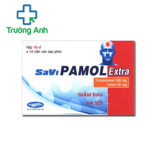 SaViPamol Extra (viên nén) - Giảm các chứng đau, hạ sốt hiệu quả
