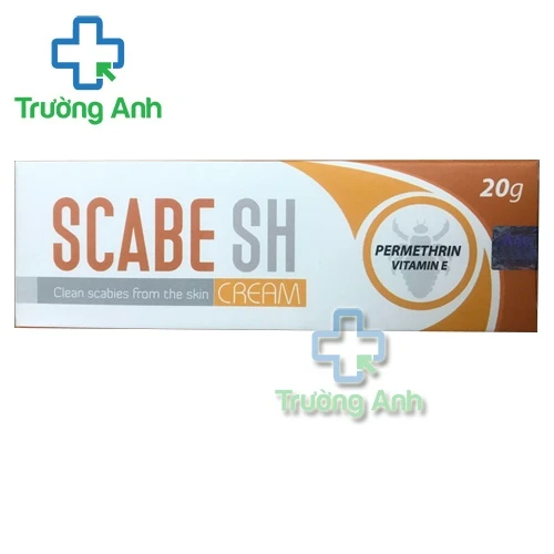 Scabe SH Cream 20g - Kem bôi da giúp loại bỏ ký sinh trùng hiệu quả