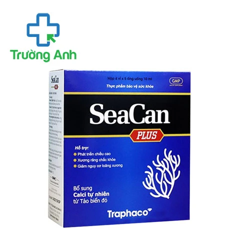 SeaCan Plus Traphaco - Hỗ trợ phát triển chiều cao cho trẻ