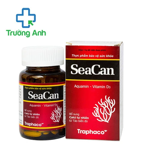 SeaCan Traphaco - Hỗ trợ bổ sung canxi cho cơ thể
