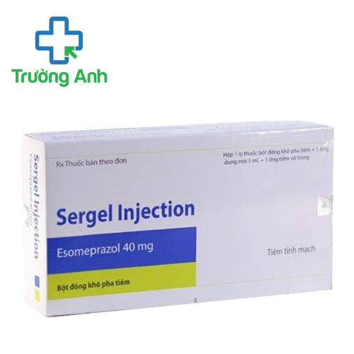 Sergel Injection 40mg  Healthcare Pharma - Thuốc điều trị trào ngược dạ dày hiệu quả