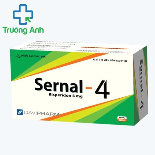Sernal-4 Davipharm - Thuốc điều trị tâm thần phân liệt hiệu quả