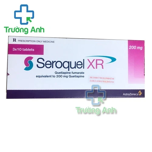 Seroquel XR 200mg - Thuốc điều trị tâm thần hiệu quả