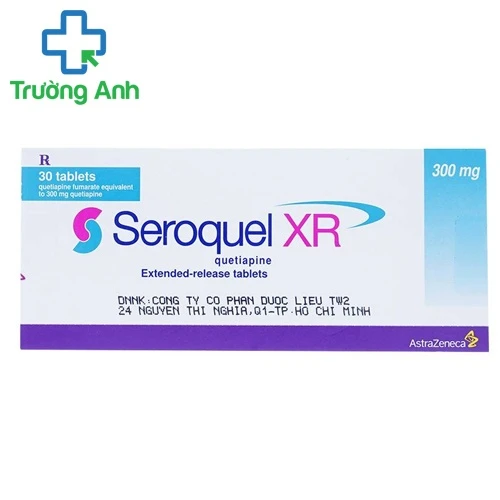 Seroquel XR 300mg - Thuốc điều trị tâm thần hiệu quả