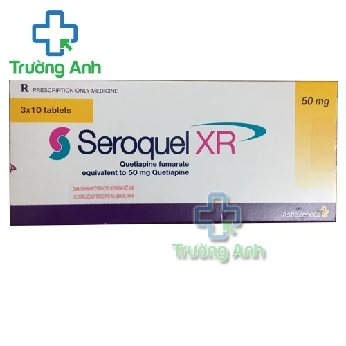 Seroquel XR 50mg - Thuốc điều trị tâm thần hiệu quả