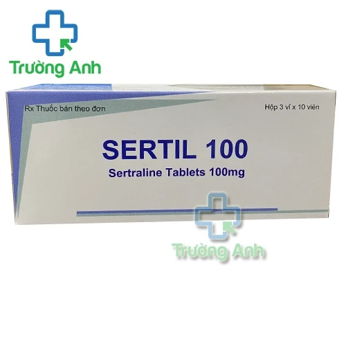 Sertil 100mg - Thuốc trị bệnh trầm cảm của Ấn Độ