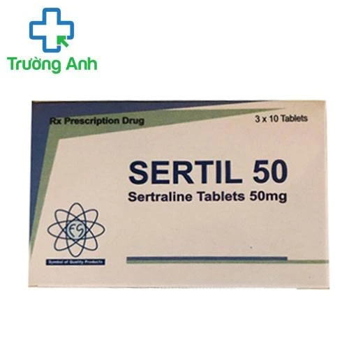 Sertil 50mg - Thuốc trị bệnh trầm cảm của Ấn Độ