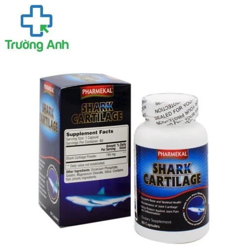 Shark Cartilage Pharmekal (60v) - TPCN giúp xương chắc khỏe hiệu quả của Mỹ