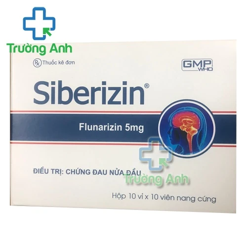 Siberizin 5mg - Thuốc phòng đau nửa đầu