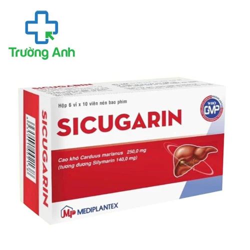 Sicugarin Mediplantex - Thuốc hỗ trợ điều trị các bệnh về gan