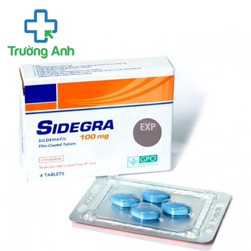 Sidegra 100mg - Thuốc điều trị rối loạn cương dương hiệu quả