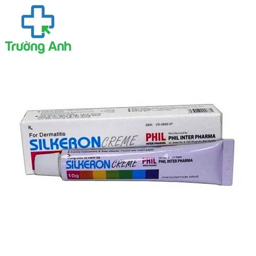 Silkeron cream 10g - Thuốc điều trị các bệnh da liễu hiệu quả
