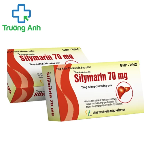 Silymarin 70mg VCP - Hỗ trợ bảo vệ gan hiệu quả