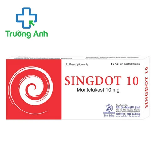 Singdot 10 Bio-Labs - Thuốc làm giảm triệu chứng viêm mũi dị ứng