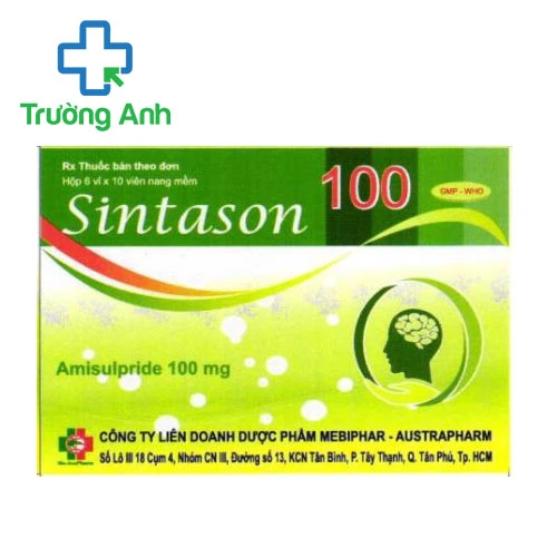 Sintason 100 - Thuốc điều trị rối loạn tâm thần phân liệt hiệu quả