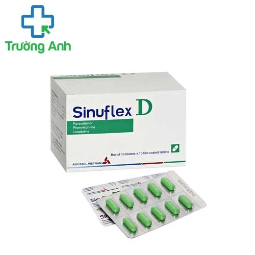 Sinuflex D - Thuốc điều trị nhức đầu, sổ mũi hiệu quả