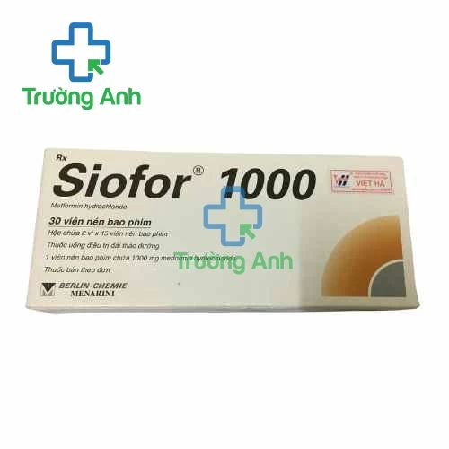 Siofor 1000 Dragenopharm - Thuốc điều trị đái tháo đường