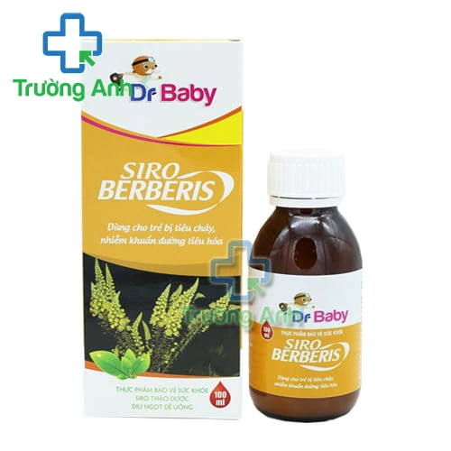 Siro Berberis 100ml Dr.Baby - Thuốc điều trị tiêu chảy hiệu quả