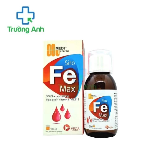 Siro Fe Max Medipharma - Giúp bổ sung sắt, acid folic cho cơ thể
