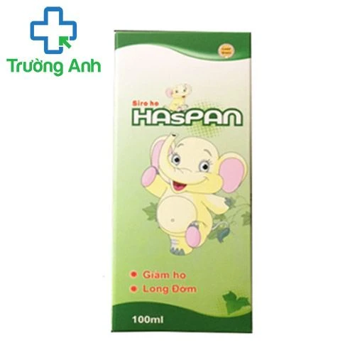 Siro ho Haspan -Thuốc điều trị ho hiệu quả cho trẻ 