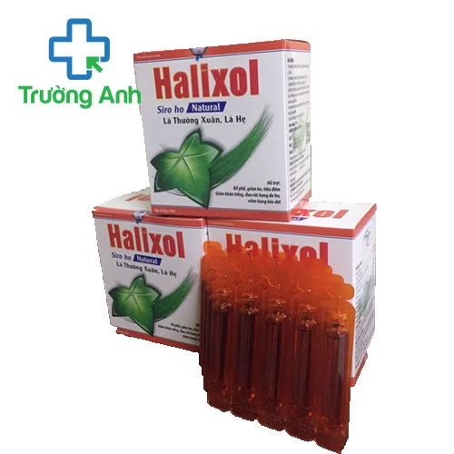 Siro ho Natural Halixol Santex (ống) - Giảm ho hiệu quả