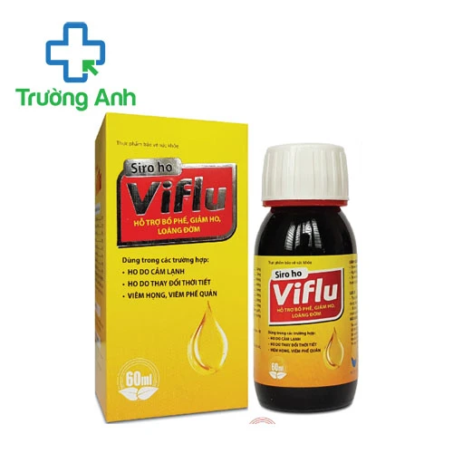 Siro ho Viflu (chai 60ml) Narute Pharma - Hỗ trợ bổ phế giảm ho
