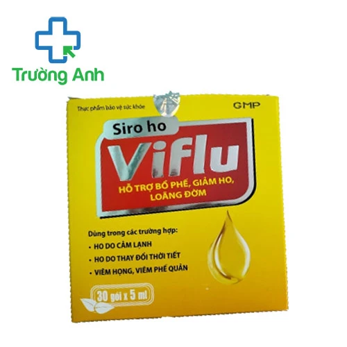 Siro ho Viflu (gói) Nature Pharma - Hỗ trợ bổ phế giảm ho hiệu quả