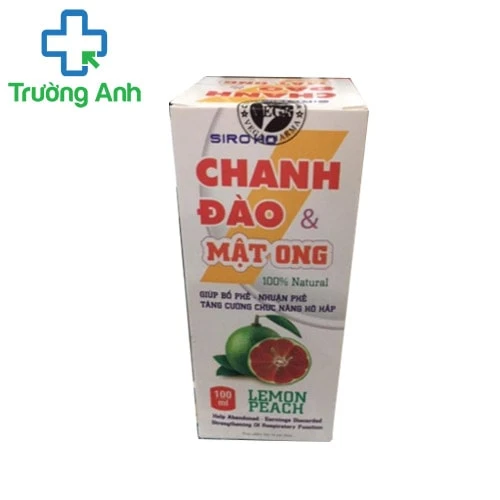 Siro Chanh Đào - Mật Ong Lemon Peach - Giúp bổ phế, nhuân phế hiệu quả