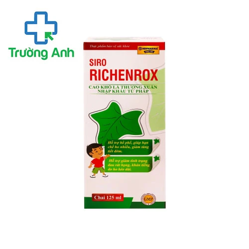 SIRO RICHENROX - Hỗ trợ bổ phế, giảm ho, tiêu đờm cho trẻ