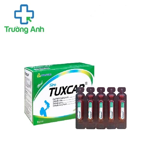 Siro Tuxcap (ống 5ml) Agimexpharm - Giúp làm ấm đường hô hấp