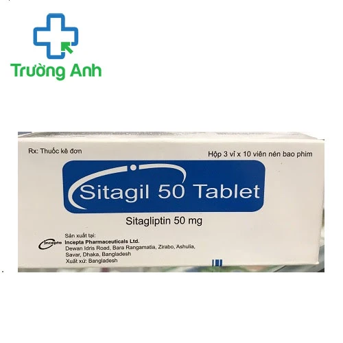 Sitagil 50 Incepta - Thuốc điều trị đái tháo đường hiệu quả