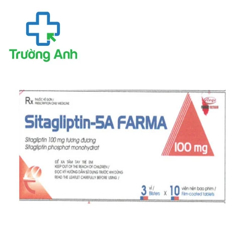 Sitagliptin-5A Farma 100mg Éloge - Thuốc điều trị đái tháo đường hiệu quả