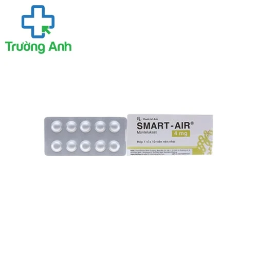 Smart-Air 4mg Recalcine - Thuốc điều trị hen phế quản hiệu quả