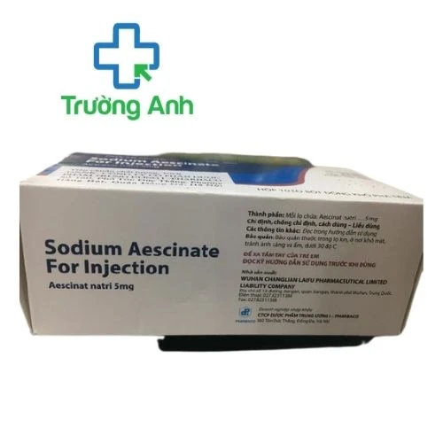 Sodium Aescinate for injection 5mg - Thuốc giảm đau, hạ sốt, chống viêm của Trung Quốc