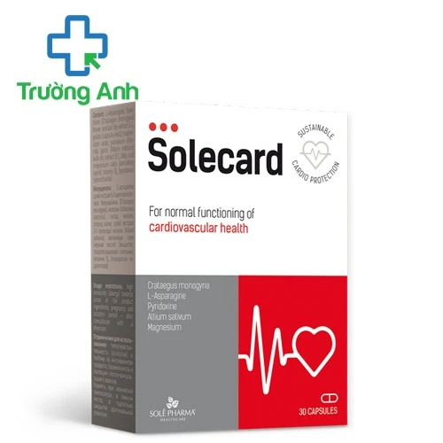 Solecard - Giúp hỗ trợ điều trị các vấn đề về tuần hoàn hiệu quả