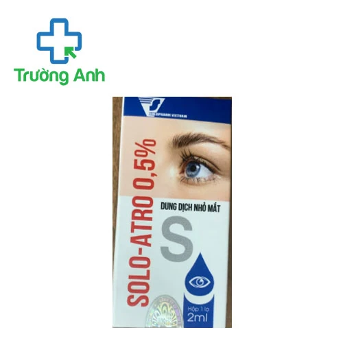 Solo Atro 0.5% HD Pharma - Dung dịch nhỏ mắt giúp kiểm soát cận thị