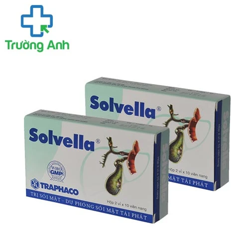 Solvella - Thuốc điều trị sỏi mật hiệu quả
