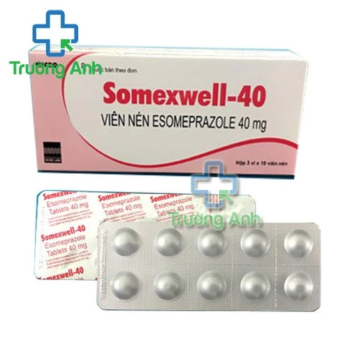 Somexwell-40 - Thuốc điều trị viêm dạ dày, thực quản hiệu quả của Micro