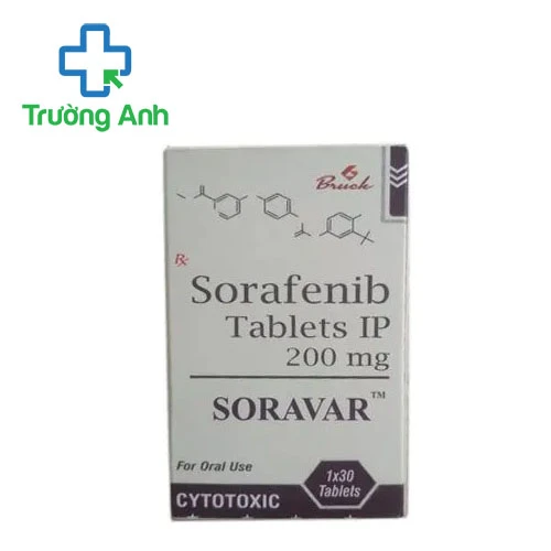 Soravar 200mg Cytotoxic - Thuốc điều trị ung thư hiệu quả