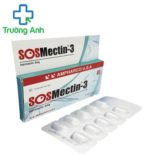 Sos Mectin-3 - Thuốc tẩy giun hiệu quả của Ampharco USA