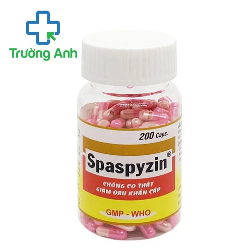 Spaspyzin 40mg Usa-Nic Pharma (200 viên nang)- Thuốc điều trị giảm đau hiệu quả
